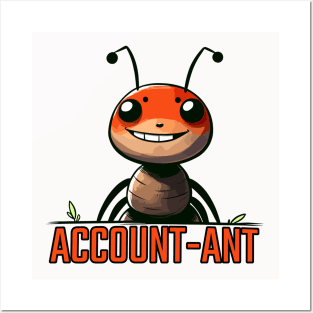 Accountant Ant Posters and Art